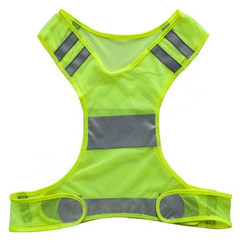 Mesh refelctive running safety vest