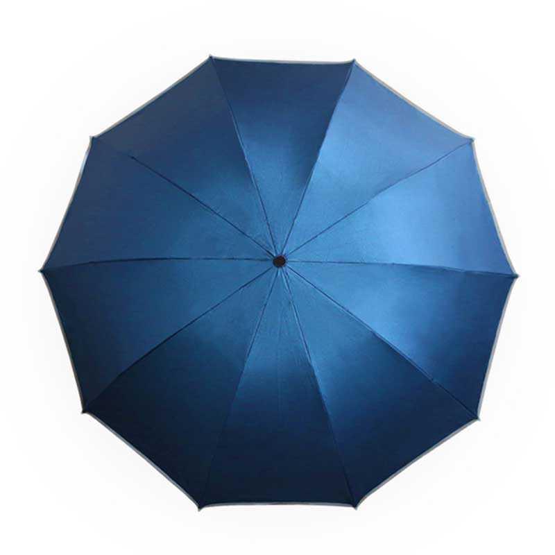 Sun Rain Three folding safety umbrella with reflective edge