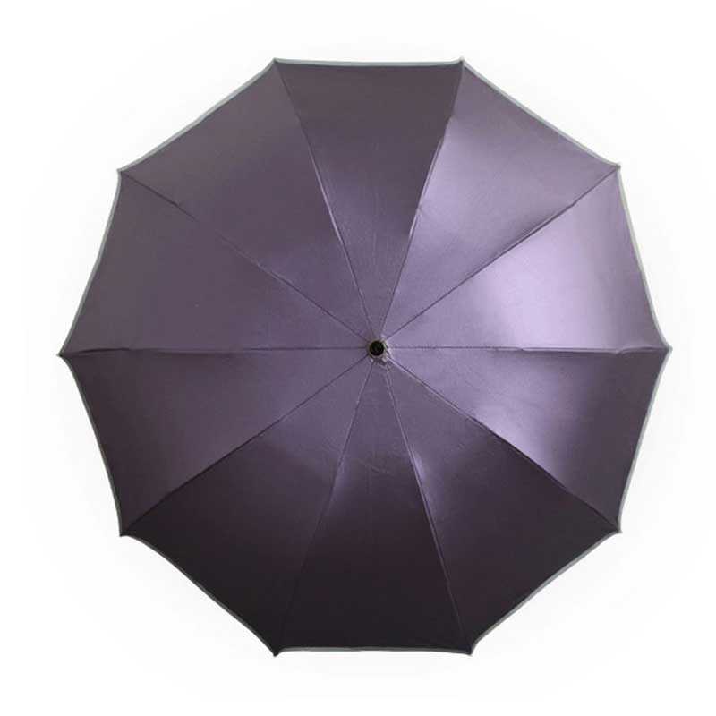 Sun Rain Three folding safety umbrella with reflective edge