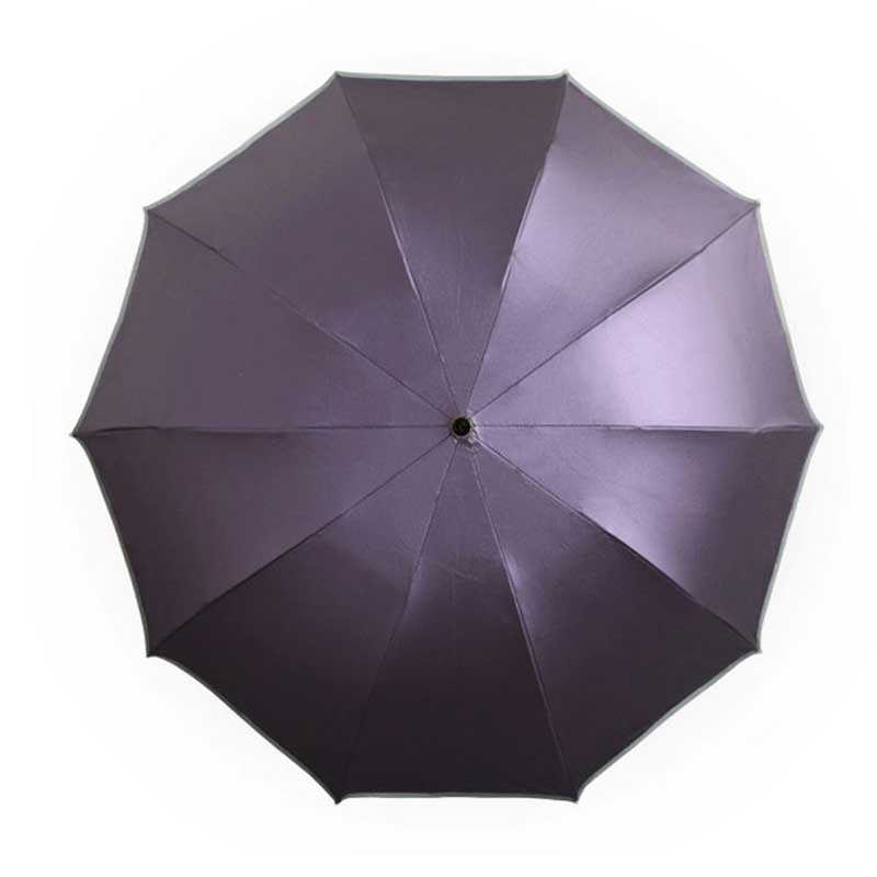 Parapluie de sécurité pliant Sun Rain Three avec bord réfléchissant