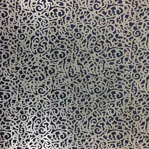 Kain reflektif dengan pola cabang untuk pakaian luar ruangan