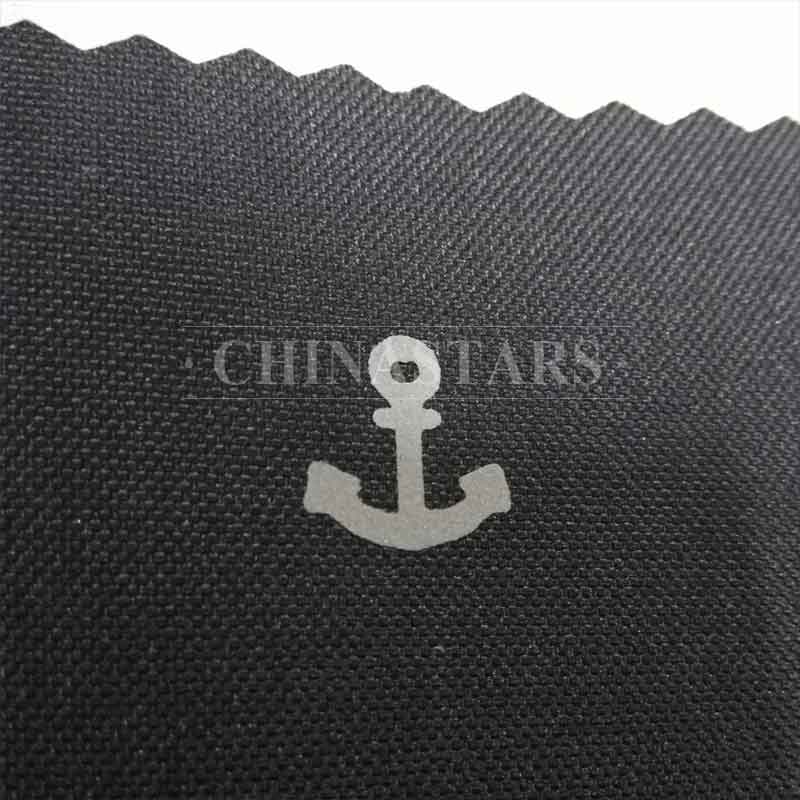 Motif d'ancrage en tissu imprimé réfléchissant
