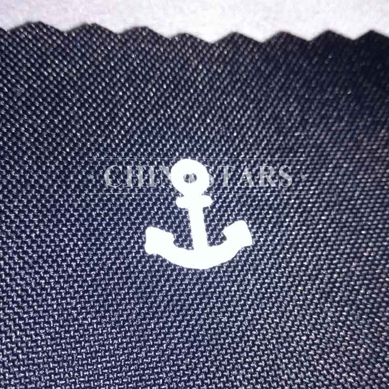 Reflective printing fabric-anchor pattern