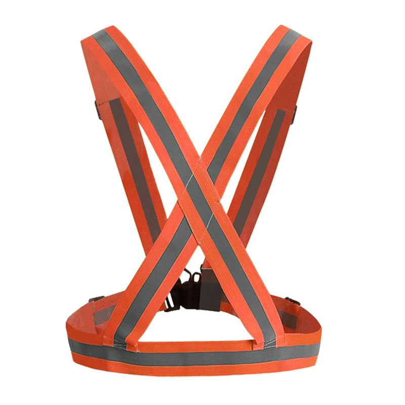 Elastic safety vest reflective belt for outdoor sports