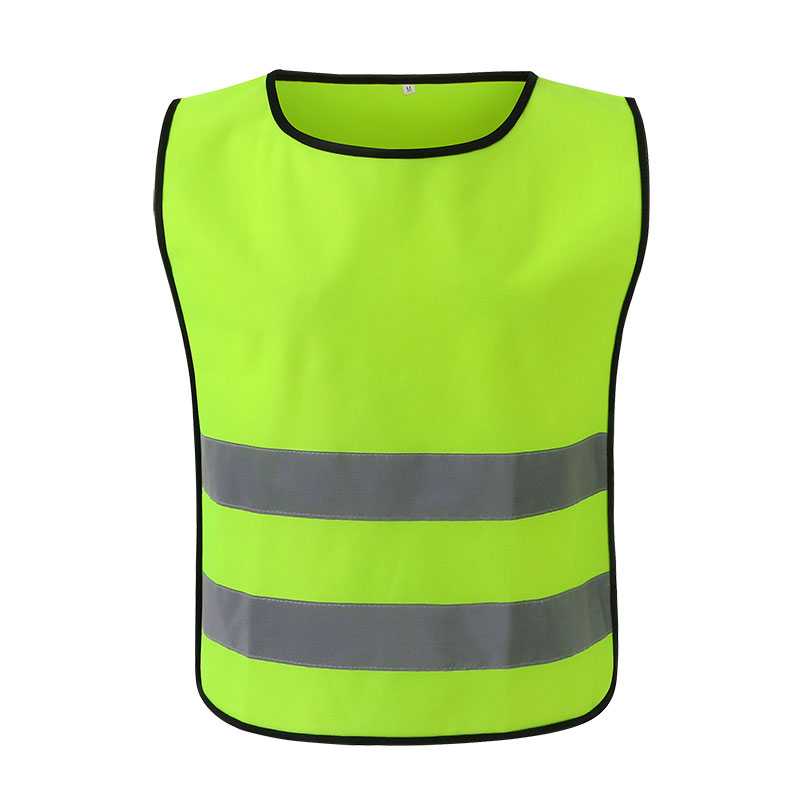 Pull-over reflective vest for outdoor sports