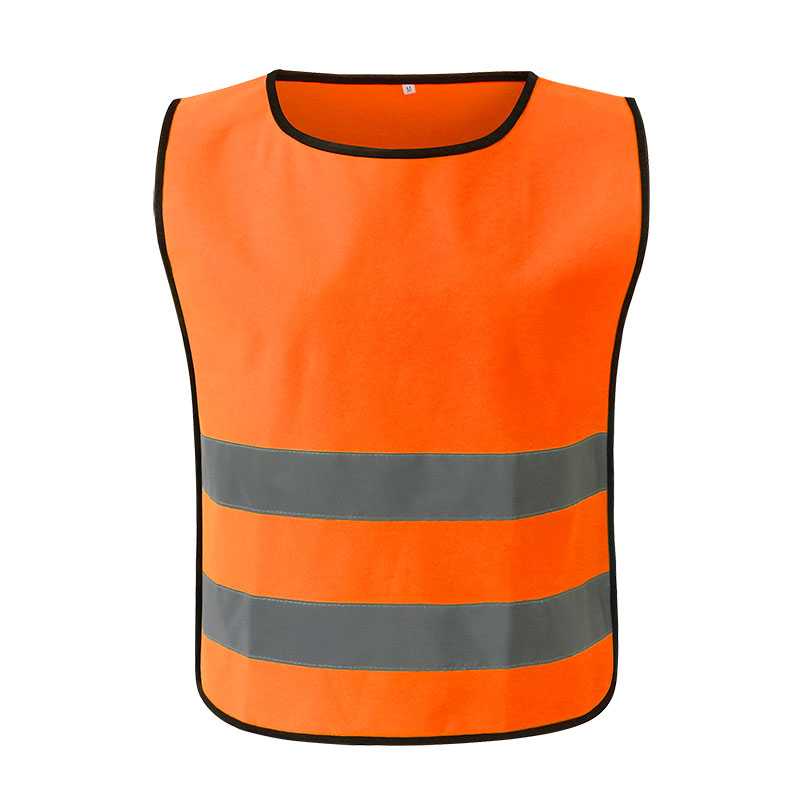 Pull-over reflective vest for outdoor sports