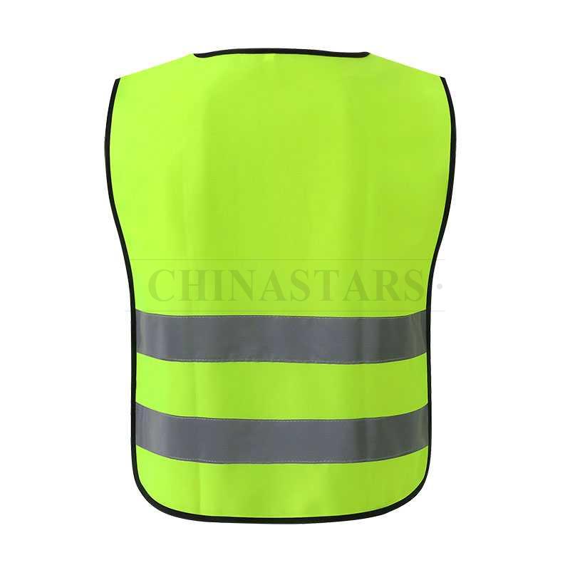 Pull-over reflective vest for outdoor sports