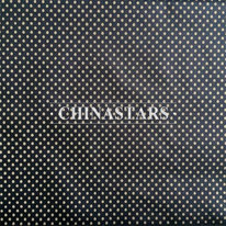 Reflective printing fabric with silver dot pattern