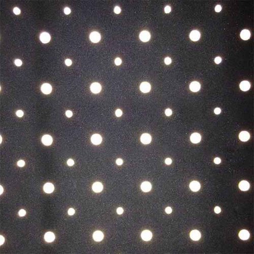 Kain reflektif pola titik untuk pakaian luar ruangan