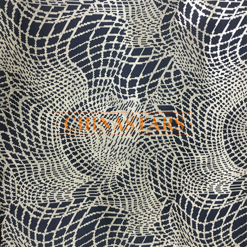 Reflective printing fabric with dot line pattern