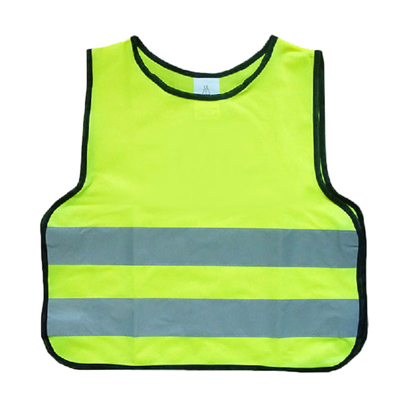 Gilet riflettente di sicurezza per bambini ad alta visibilità