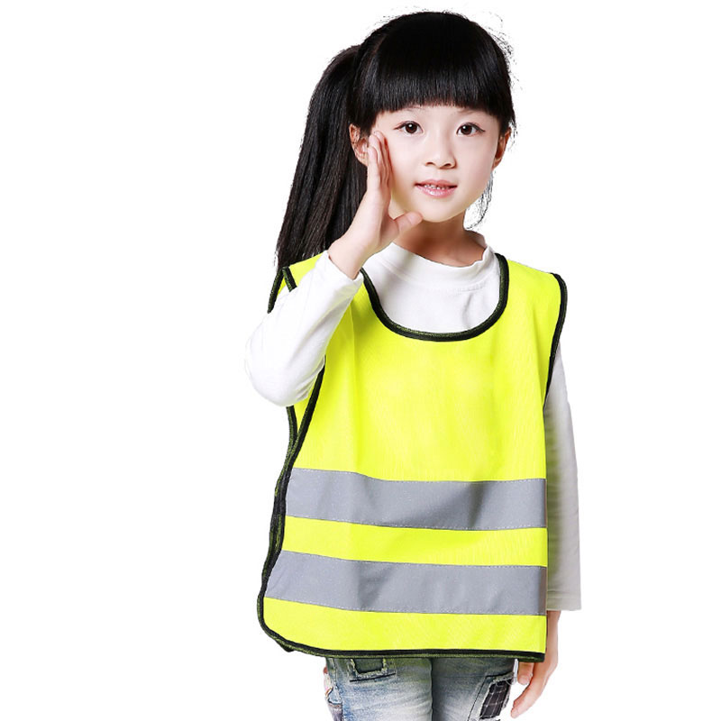 High visible children safety reflective vest 