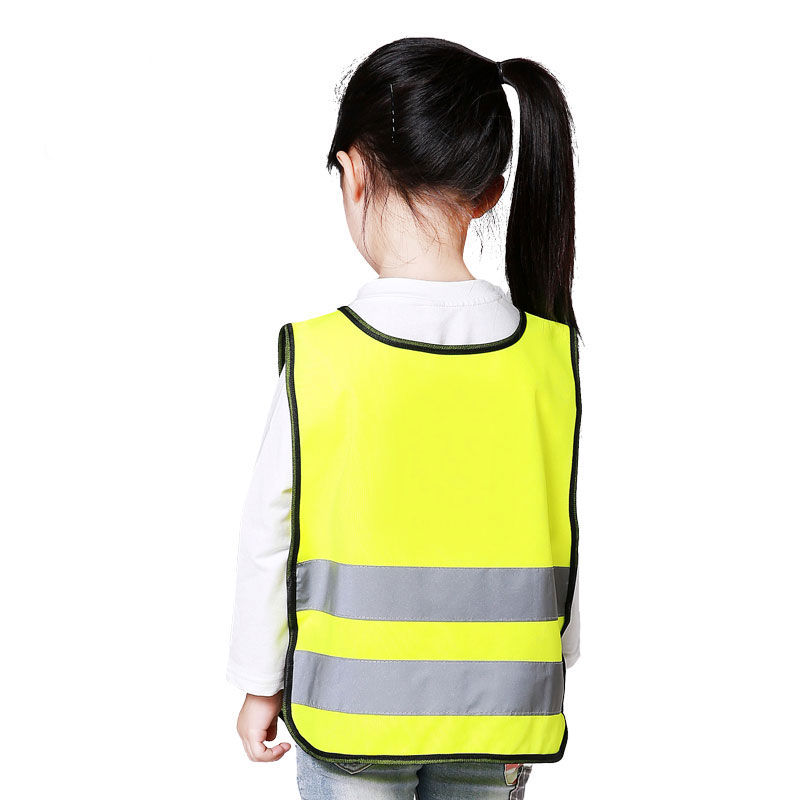 High visible children safety reflective vest 
