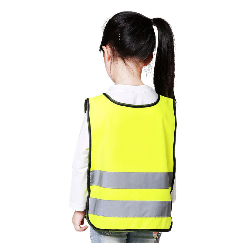 Gilet réfléchissant de sécurité pour enfants très visible