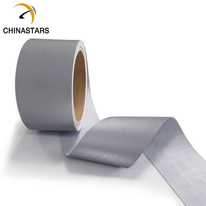 High visibility Certified reflective silver tape by the yard