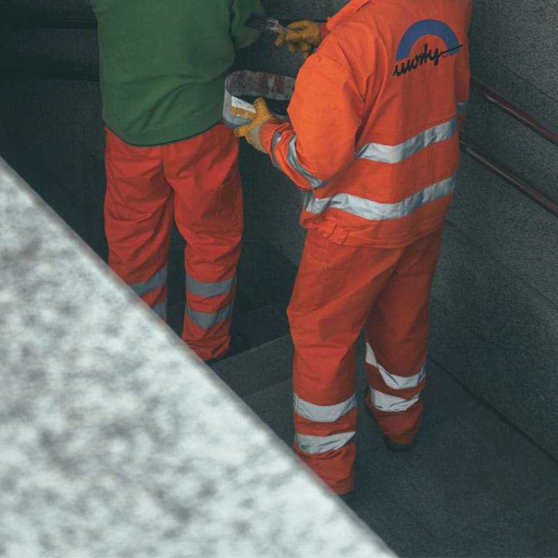Tejido altamente reflectante TC certificado EN 20471 para ropa