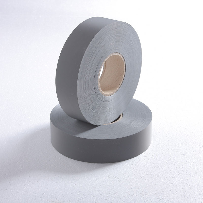 Polyester reflective fabric tape