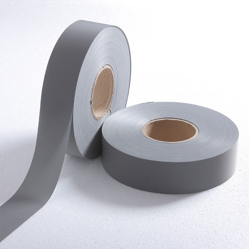 Polyester reflective fabric tape