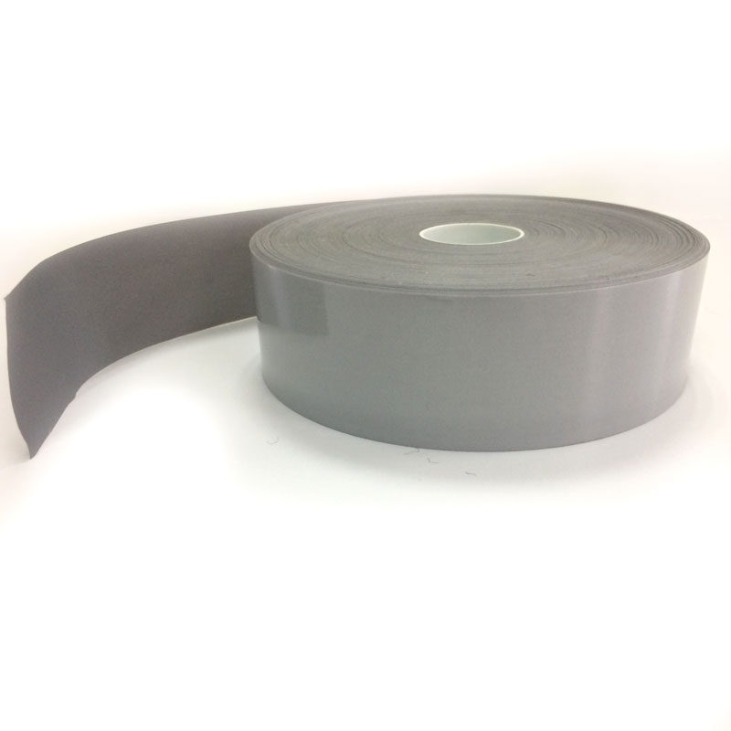 Self-adhesive polyester reflective fabric tape