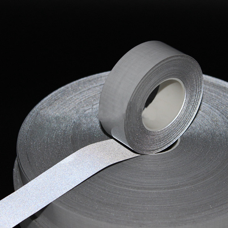 Self-adhesive TC reflective fabric tape