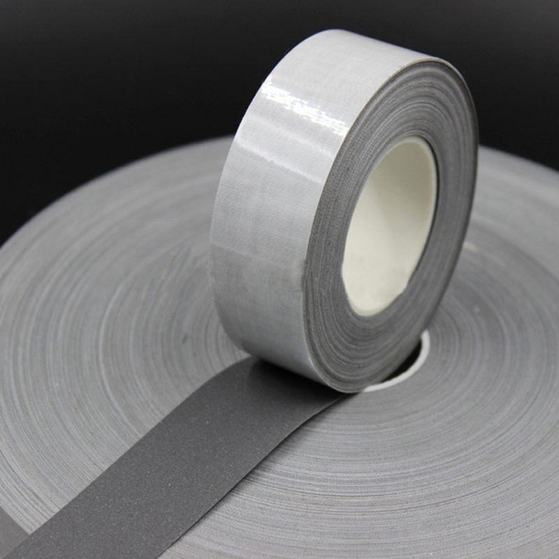 Self-adhesive TC reflective fabric tape
