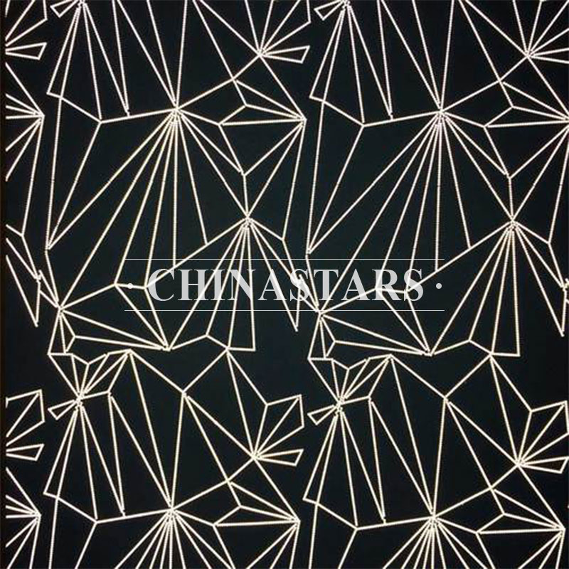 Reflective printing fabric for outdoor clothing