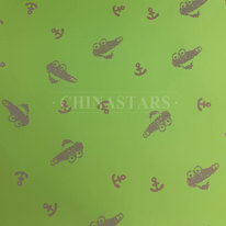 Anchor pattern reflective printing fabric