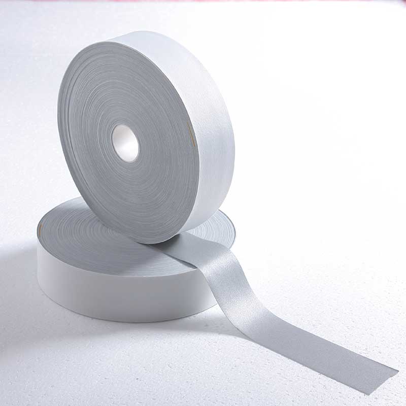 EN ISO 20471 single side elastic reflective fabric