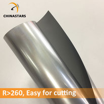 Reflective heat transfer film for graphic design