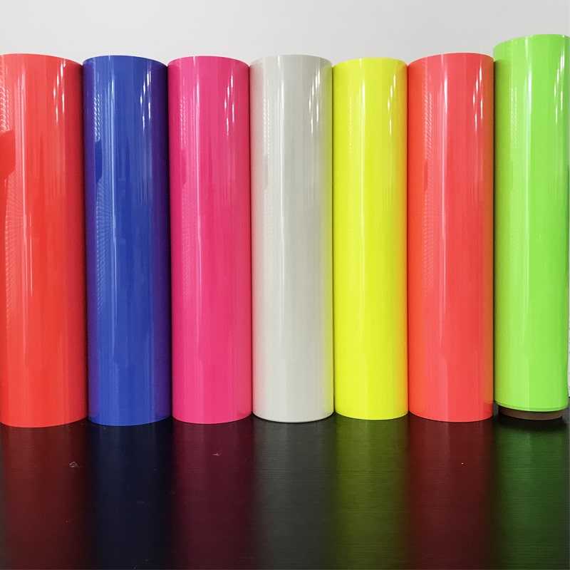 Standard colored reflective heat transfer vinyl for clothing