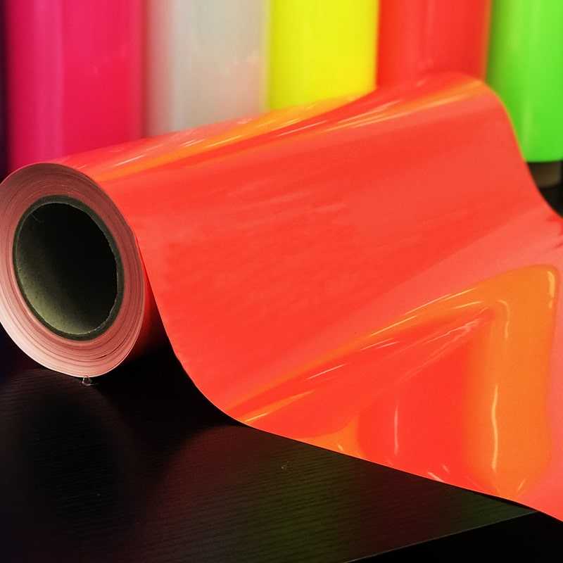 Standard colored reflective heat transfer vinyl for clothing