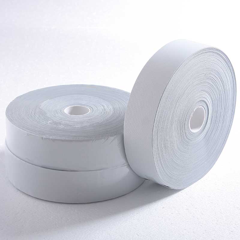 Double sided elastic reflective fabric tape CE certified