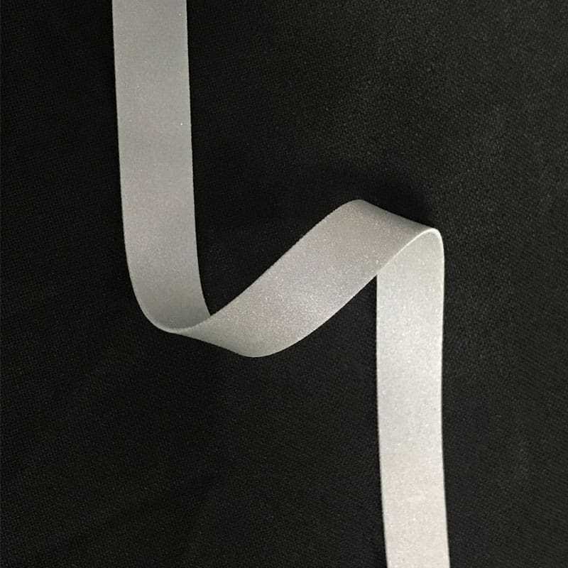 Dwustronna, elastyczna, odblaskowa taśma materiałowa