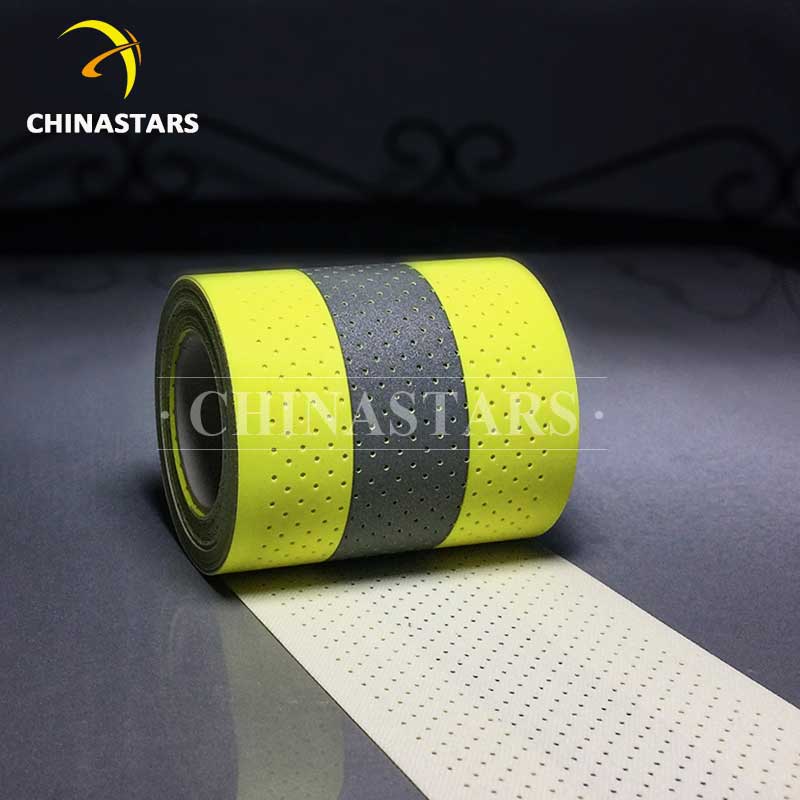 Perforated  Flame retardant reflective tape with sewing path