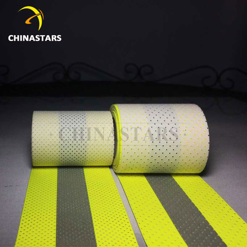 Perforated Flame retardant reflective tape