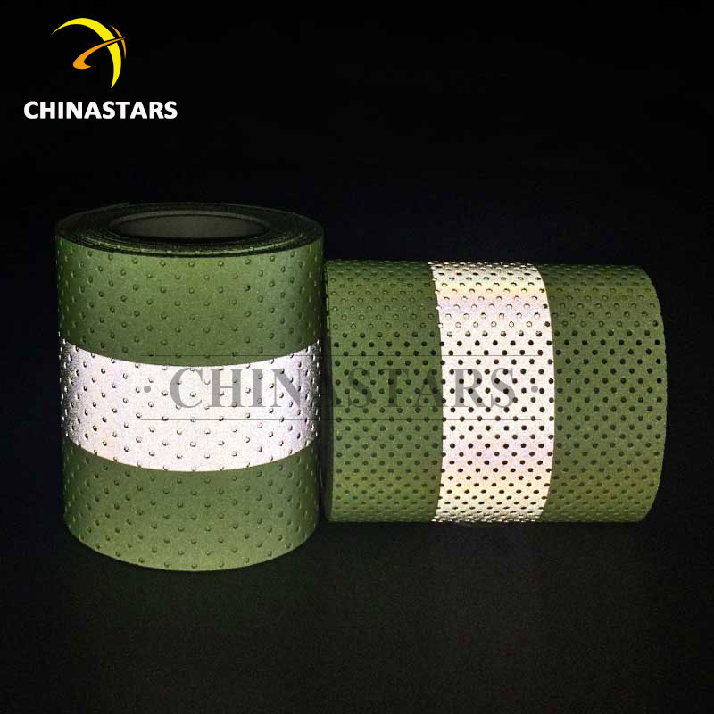 Perforated Flame retardant reflective tape