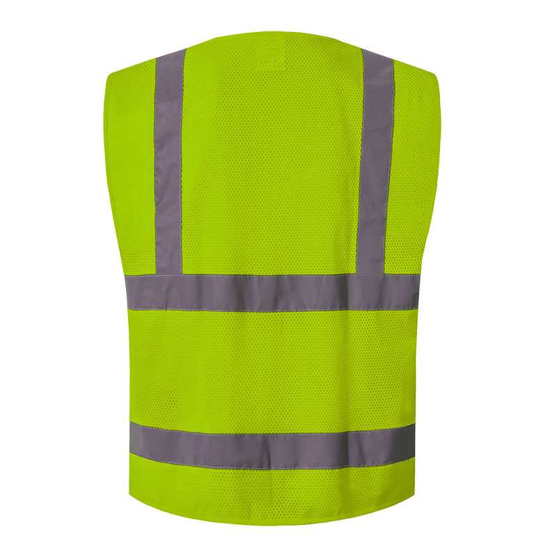 Mesh Reflective Vest With 4 Pockets