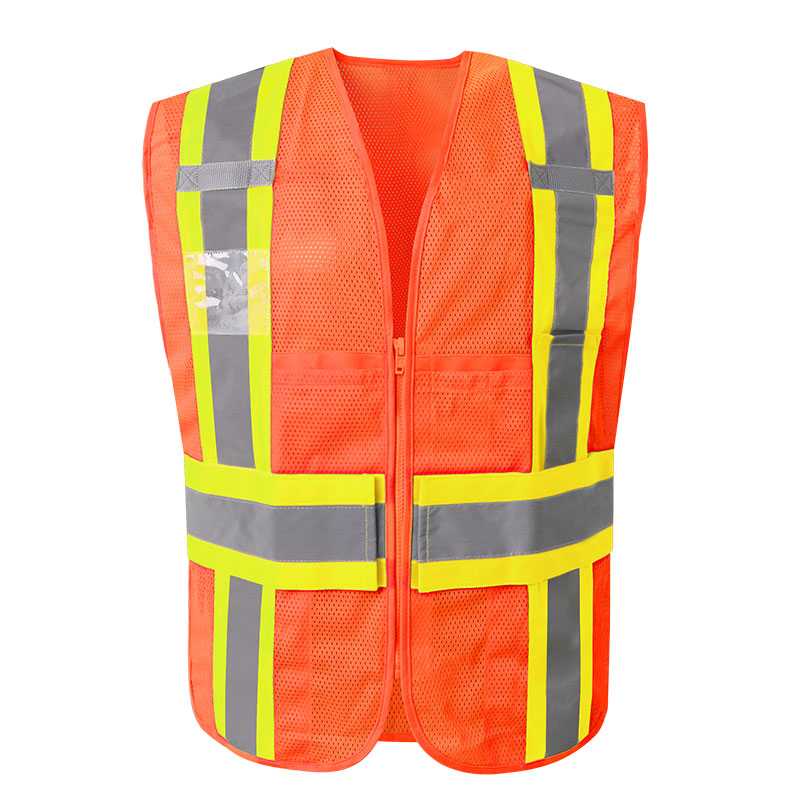 High visibilty reflective vest with pockets