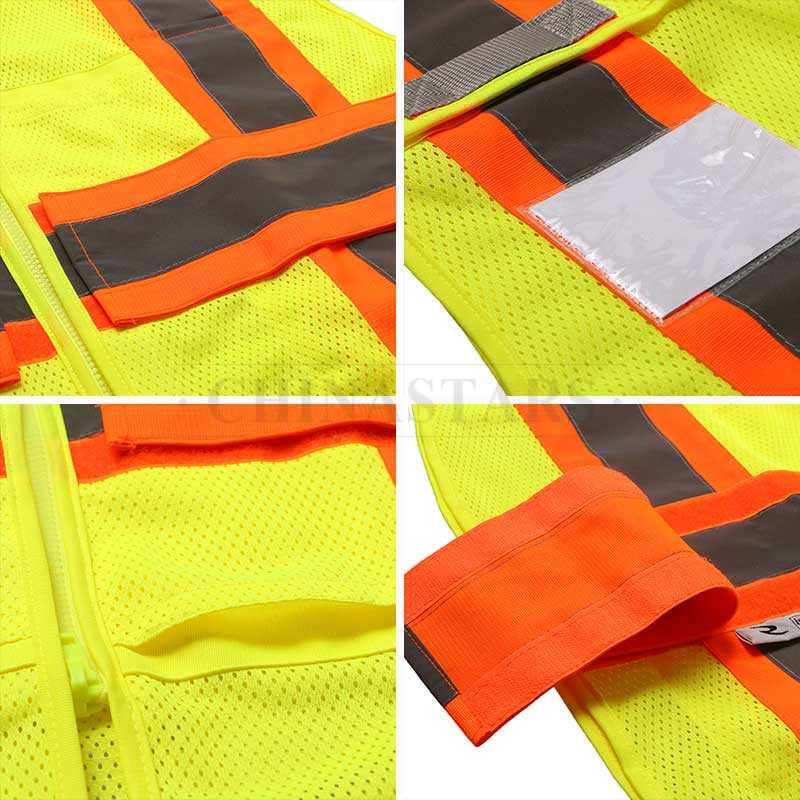 ANSI107 Class 2 4 Point Breakaway Reflective Vest