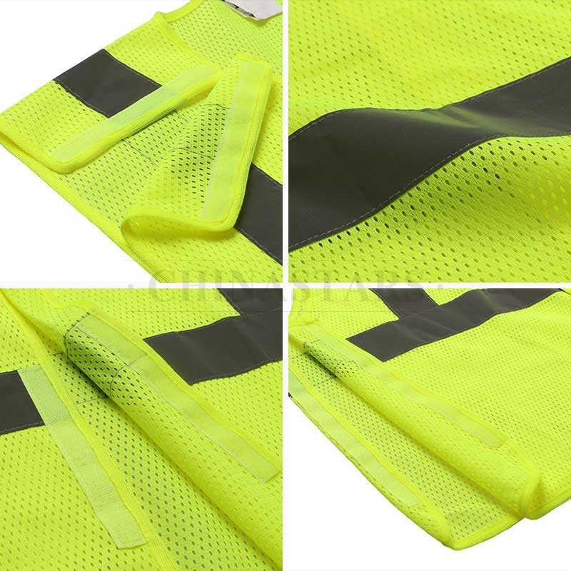 5 point breakaway mesh reflective vest