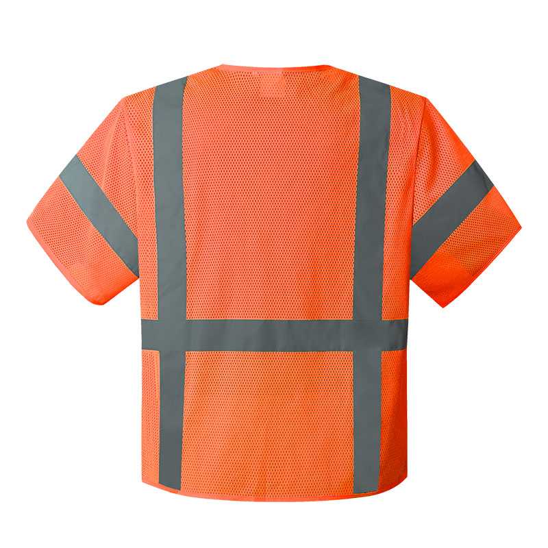 Gilet de sécurité haute visibilité ANSI107/CSA-Z96 classe 3