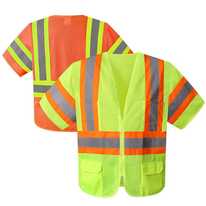 ANSI107 Class 3 high visibility safety vest
