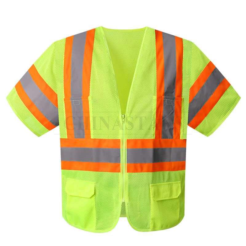 ANSI107 Class 3 high visibility safety vest