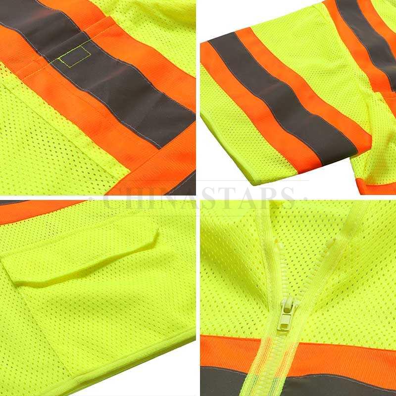 ANSI107 Class 3 high visibility safety vest