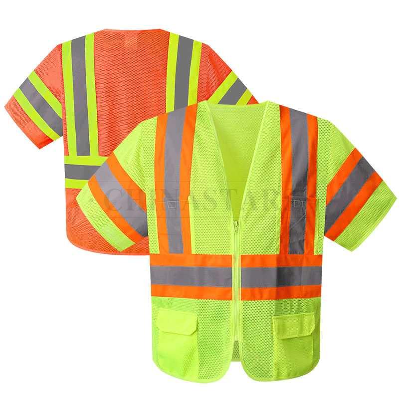 ANSI107 Class 3 high visibility safety vest