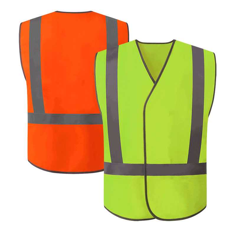 AS/NZS 4602.1 Class D/N reflective vest with reflective silver tapes