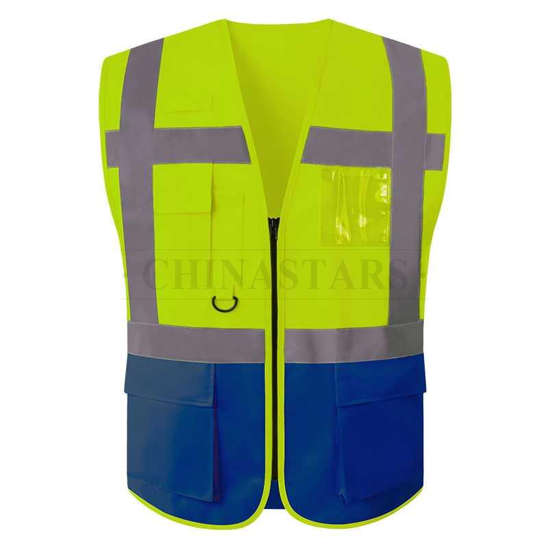 Gilet de sécurité EN20471 et ANSI107 classe 2