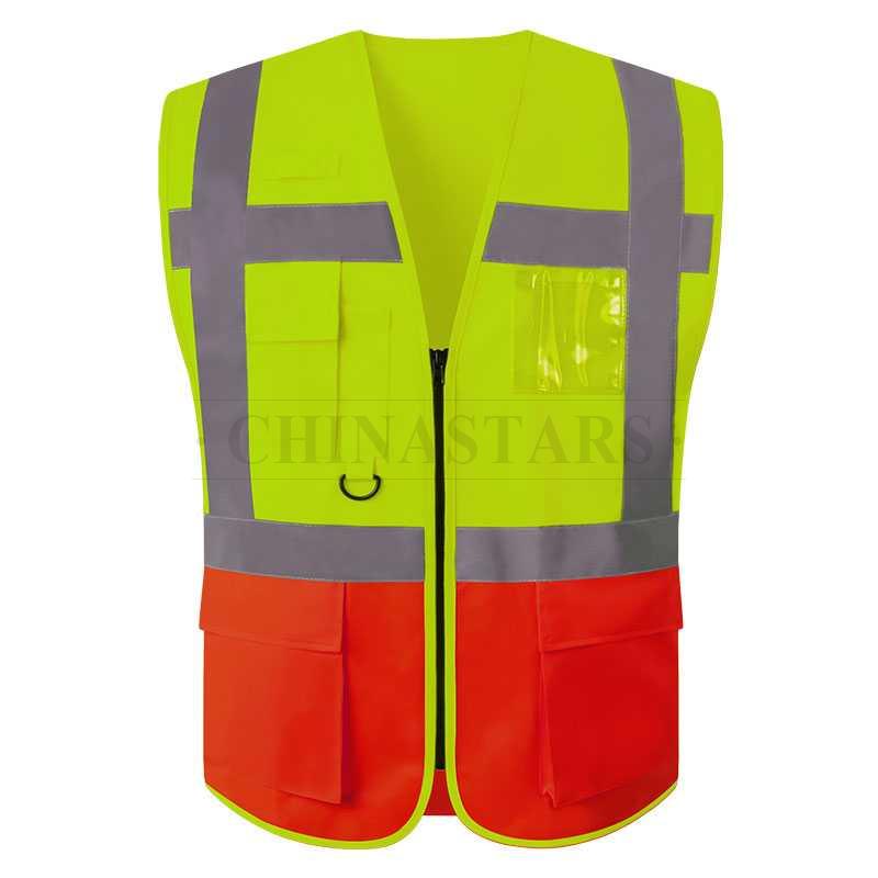 Gilet de sécurité EN20471 et ANSI107 classe 2