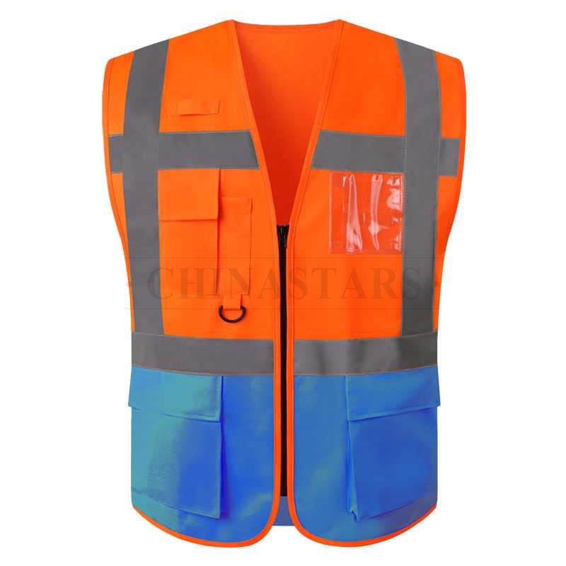 Gilet de sécurité EN20471 et ANSI107 classe 2