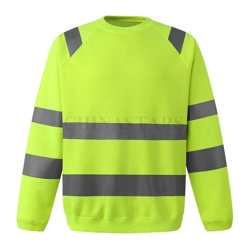 ANSI 107 & EN 20471 Class 3 reflective sweatshirt